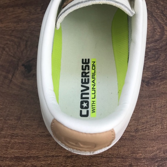 NWT Converse PL 76 OX Egret/Tan WMNS AUTHENTIC. - Picture 6 of 7